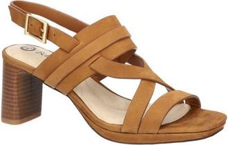 Bella Vita Desoto Slingback Sandal in Dark Tan Leather at Nordstrom, Size 9.5