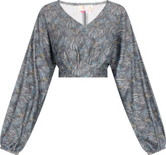 Izia Blouse Dames Aqua veelkleurig