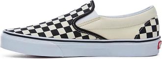 Vans Schoenen, Heren, Veelkleurig, 46 EU, Klassieke Checkerboard Slip-On Sneakers