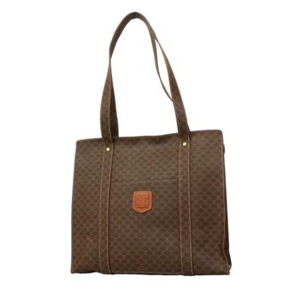 Celine Brown Pvc Tote Bag (Pre-Owned)