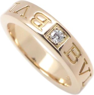 Bulgari Pink Gold Pink Gold (18K) Band Ring (Pre-Owned)