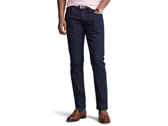 Polo Ralph Lauren Varick Slim Straight Jeans Mens Jeans Miller Rinse : 32 34, Elastane/Denim/Cotton