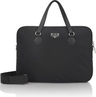 Philipp Plein Nylon Laptop Bag