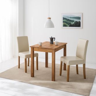 Ars Natura home24 Esstisch DarsiWOOD II