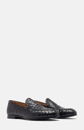 Scarosso Vittorio Loafers in Black - Calf at Nordstrom, Size 41.5