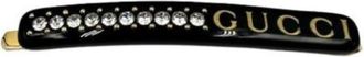 Gucci Pre-owned Accessories, female, Black, Size: ONE SIZE Pre-owned Hair Pin