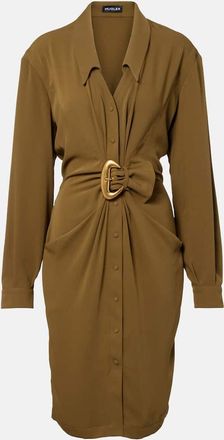 MUGLER Abito chemisier re/edit Cow-boys in twill di crêpe