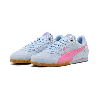 Puma Sneaker PUMA BELLA DONNA SD, Damen, Gr. 37,5, rosa (haute tropic, posie pink), Leder, unifarben, Schuhe Sneaker