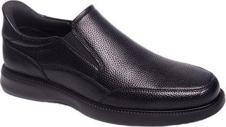 Marc Joseph New York Chicago Road Hands-Free Slip On Technology Loafers in Black Grainy Leather at Nordstrom, Size 10.5