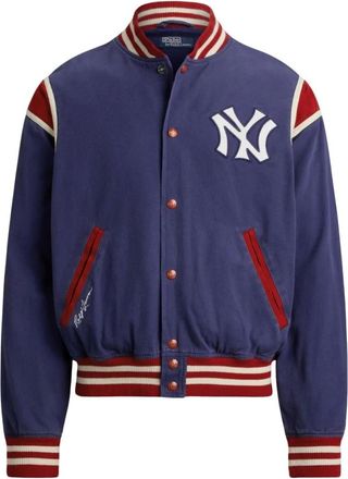 Polo Ralph Lauren Jassen, Heren, Blauw, M, Katoen, Yankees Bomberjack