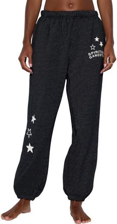 Spiritual Gangster Saturn Cotton Blend Sweatpants in Black at Nordstrom, Size X-Small