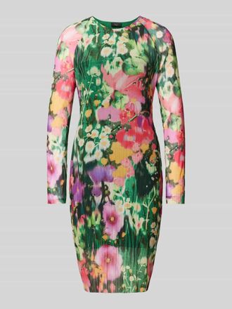 Marc Cain Knielanges Kleid mit Raglan&auml;rmeln in Gruen, Gr&ouml;&szlig;e 34