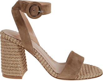 Gianvito Rossi Suede Sandal