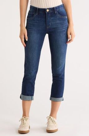 Democracy AbSolution Cuffed Skinny Leg Pants in Indigo at Nordstrom Rack, Size 12