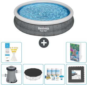 Bestway Piscina Bestway Fast Set Redonda - 366x76 Cm - 7-piezas S238