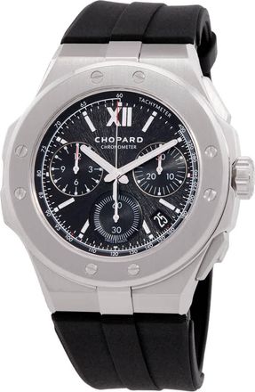 Chopard Alpine Eagle XL Chronograph Automatic Black Dial Mens Watch 298609 3004