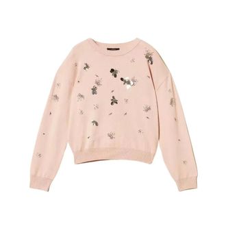 Twinset Donna, Maglie, Rosa, M, new
