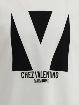 Valentino Garavani White Cotton T-Shirt