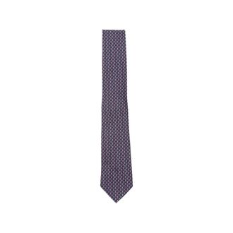 Ferragamo Ties, male, Multicolor, Size: ONE SIZE Bicolor Gancini Jacquard Tie