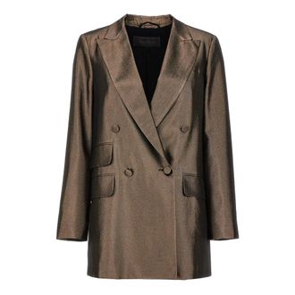 Max Mara Edro Blazer - female - Max Mara - Blazers - Brown - S - Jackets