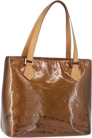 Louis Vuitton Pre-owned Tote Bag - Dames - Vintage Shopper - Bruin - ONE Size - Leer - Vintage