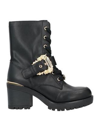 ショートブーツ・ブーティ VERSACE Woman Flat ankle boots Black 77VA3S84ZS867 G89 Women's Versace Ankle Boots - up to −77% | Stylight