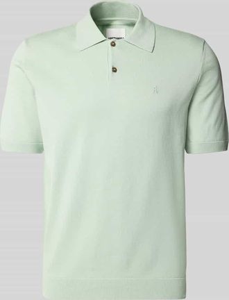 Armedangels Armedangels Slim Fit Poloshirt aus reiner Bio-Baumwolle in Lind, Gr&ouml;&szlig;e XXL