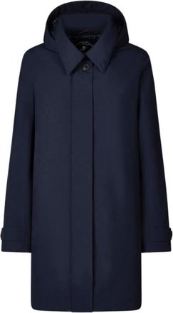 Save The Duck Embie Regenjas - Dames - Mantel - Blauw - 2XL - Polyester - Jassen