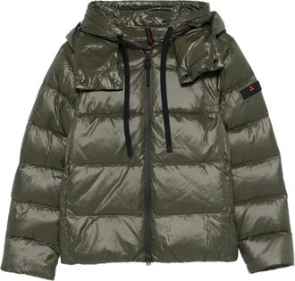 Peuterey Cappotto imbottito con cappuccio - Verde