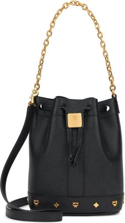 MCM Bucket Bag - Dames - Schoudertassen - Zwart - ONE Size - Leer - Tassen
