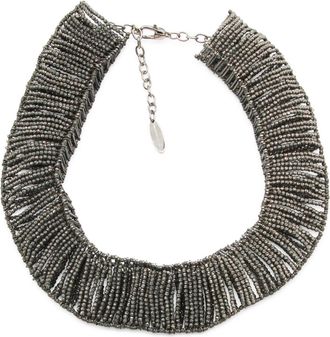 Brunello Cucinelli Bijoux Rodio Nero-Donna