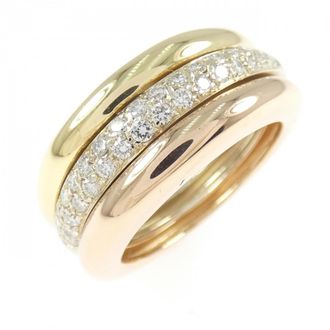 Cartier Yellow Gold (18K) Pink Gold (18K) White Gold (18K) Band Ring (Pre-Owned)
