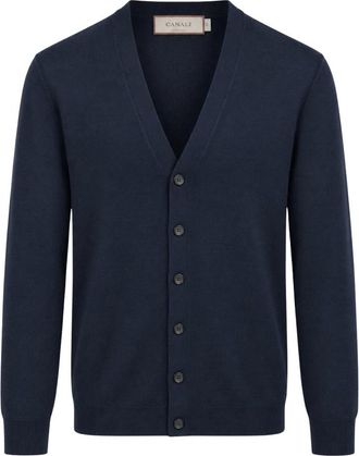 Canali Hombre, Jerseys, Azul, Talla: 3XL