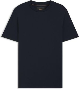 BOSS Regular-fit T-shirt in mercerized cotton