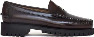 Sebago Schoenen, Dames, Rood, 37 1/2 EU, Leer, Dan Lug Moccasin