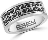 Effy Mens Black Diamond Band Ring at Nordstrom Rack, Size 10