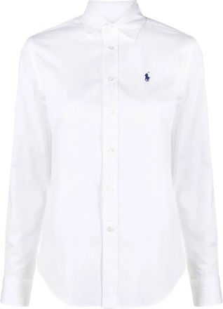 Ralph Lauren Overhemd - Dames - Overhemden - Wit - XS - Overhemden