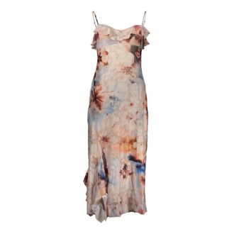 Desigual Kleedjes, Dames, Veelkleurig, XS, Polyester, Mallo Jurk
