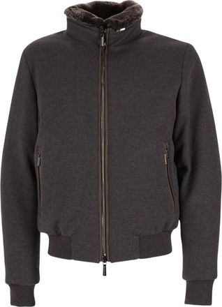Moorer Dark Brown Regular Jacket