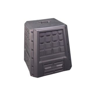 No Brand No Brand - Compostiera da giardino 380 lt. antracite Ecobox Fast