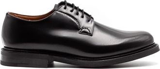 Churchs Shannon 2.0 Derby - Heren - Nette schoenen - Zwart - 42 1/2 EU - Katoen - Schoenen