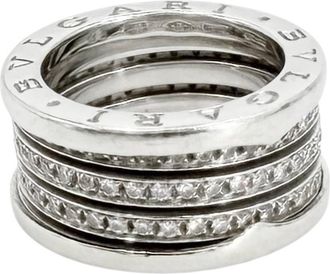 Bulgari White Gold (18K) Band Ring (Pre-Owned)