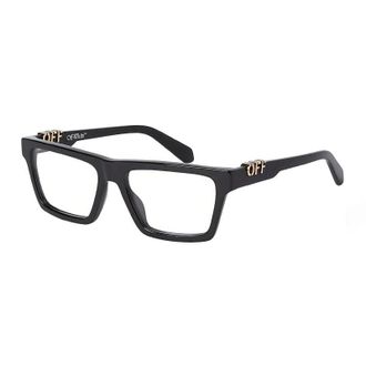 Off-white Eyeglasses Rectangle Full Rim, Black Frame And Clear Blue Light Block Lens Oerj07Bstyle7B1000