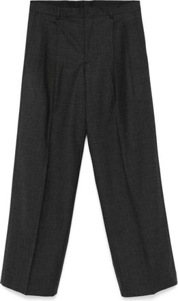 Sunflower Wijde Geplooide Broek - Heren - Wijde Broeken - Grijs - XL - Broeken