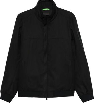 BOSS zip-fastening bomber jacket - Black