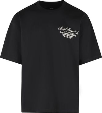 Amiri Dreamers Chain Black Cotton T-Shirt