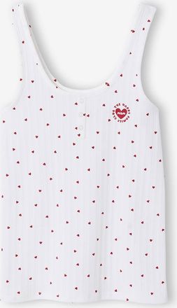 Vertbaudet Kurzer Damen Schlafanzug zum Muttertag Capsule HAPPY FAMILY CLUB wollwei&szlig;