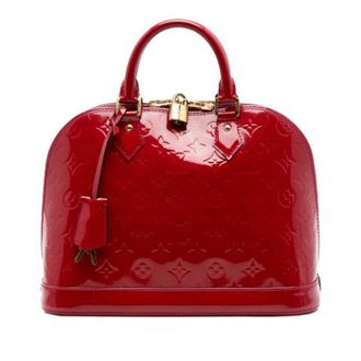 Louis Vuitton Pre-owned Handbags, female, Red, Size: ONE SIZE Pre-owned Alma PM