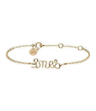 Atelier Paulin Bracelet Richelieu Gold Filled Jaune, Personnalisable