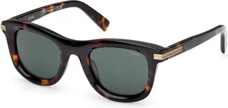 Ermenegildo Zegna Green Square Mens Sunglasses EZ0269-F 52N 54